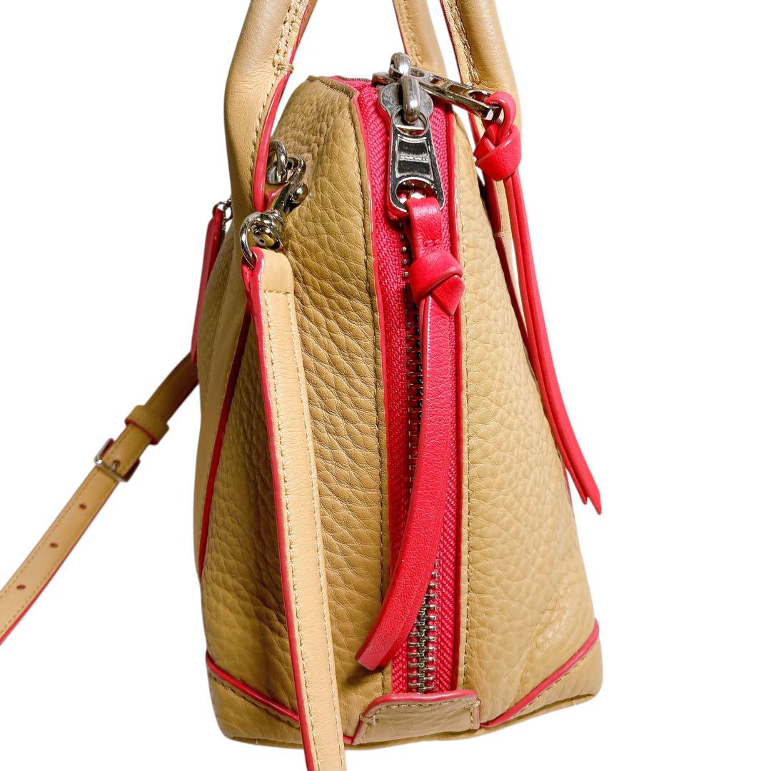 【待望★】 美品 COACH 30344 2way ブラウン ショルダーバッグ ハンドバッグ バッグ