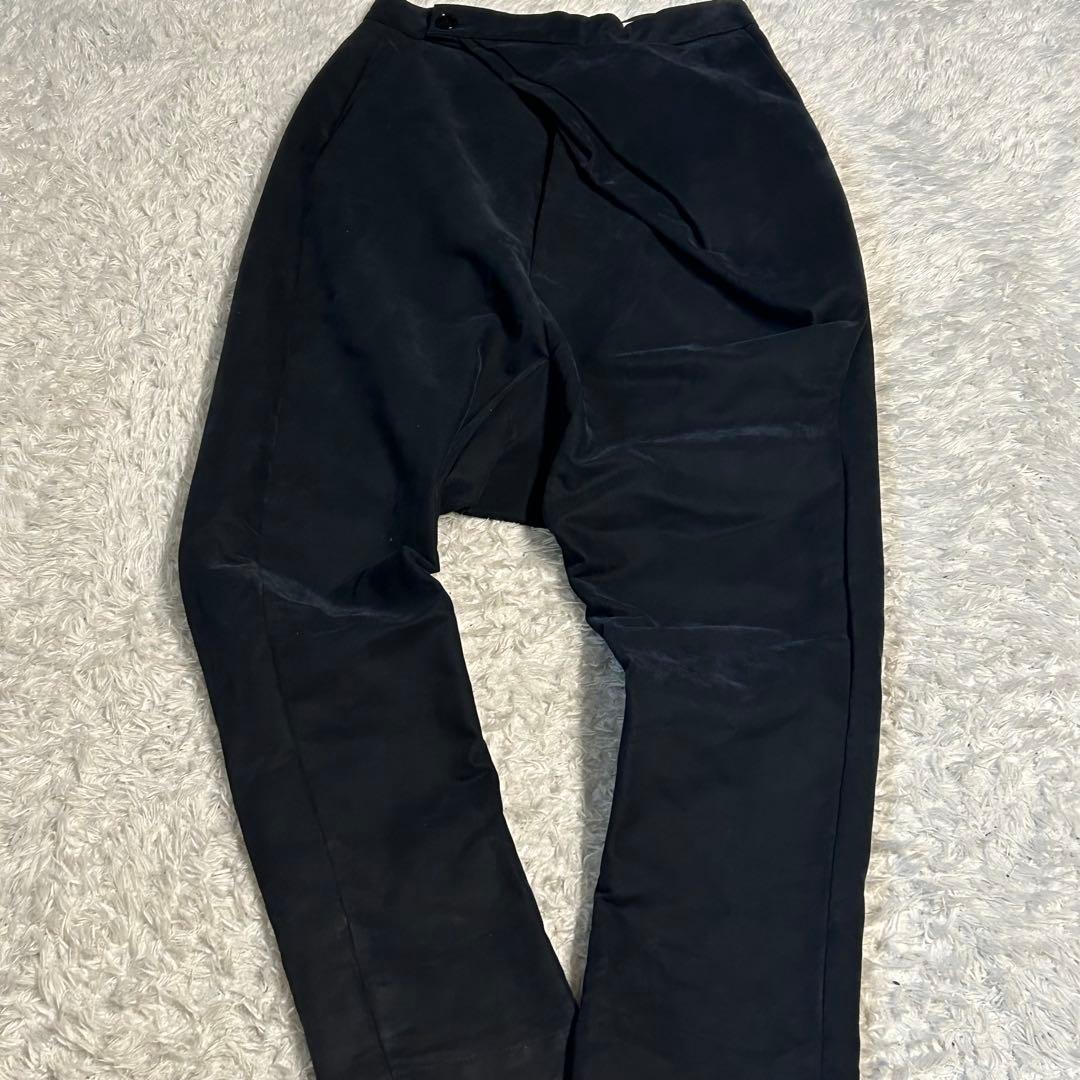 【希少】Rick Owens サルエルパンツ 46 ドロップクロッチ ブラック 【希少】Rick Owens サルエルパンツ 46 ドロップクロッチ ブラック