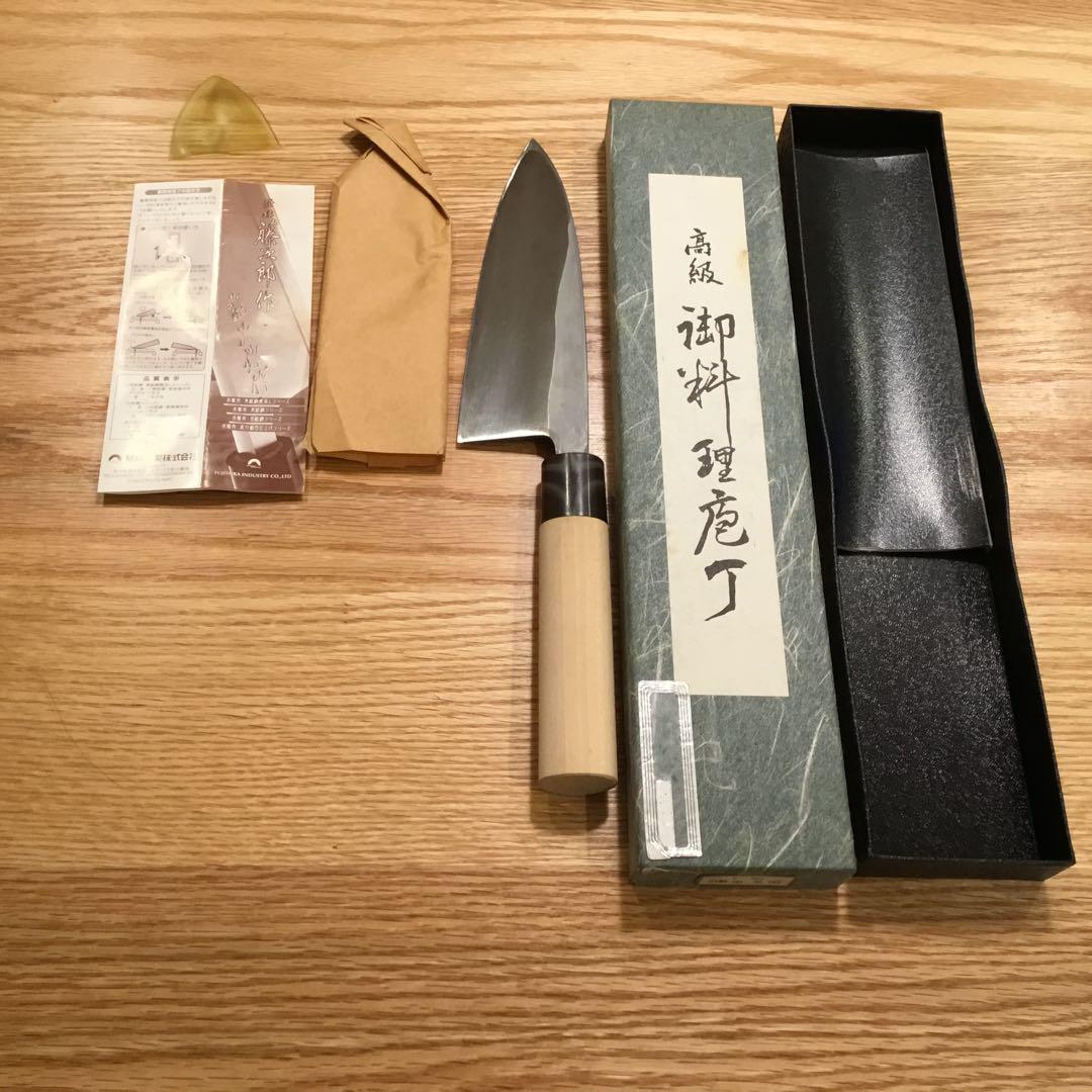 藤次郎　白紙　出刃　165 包丁