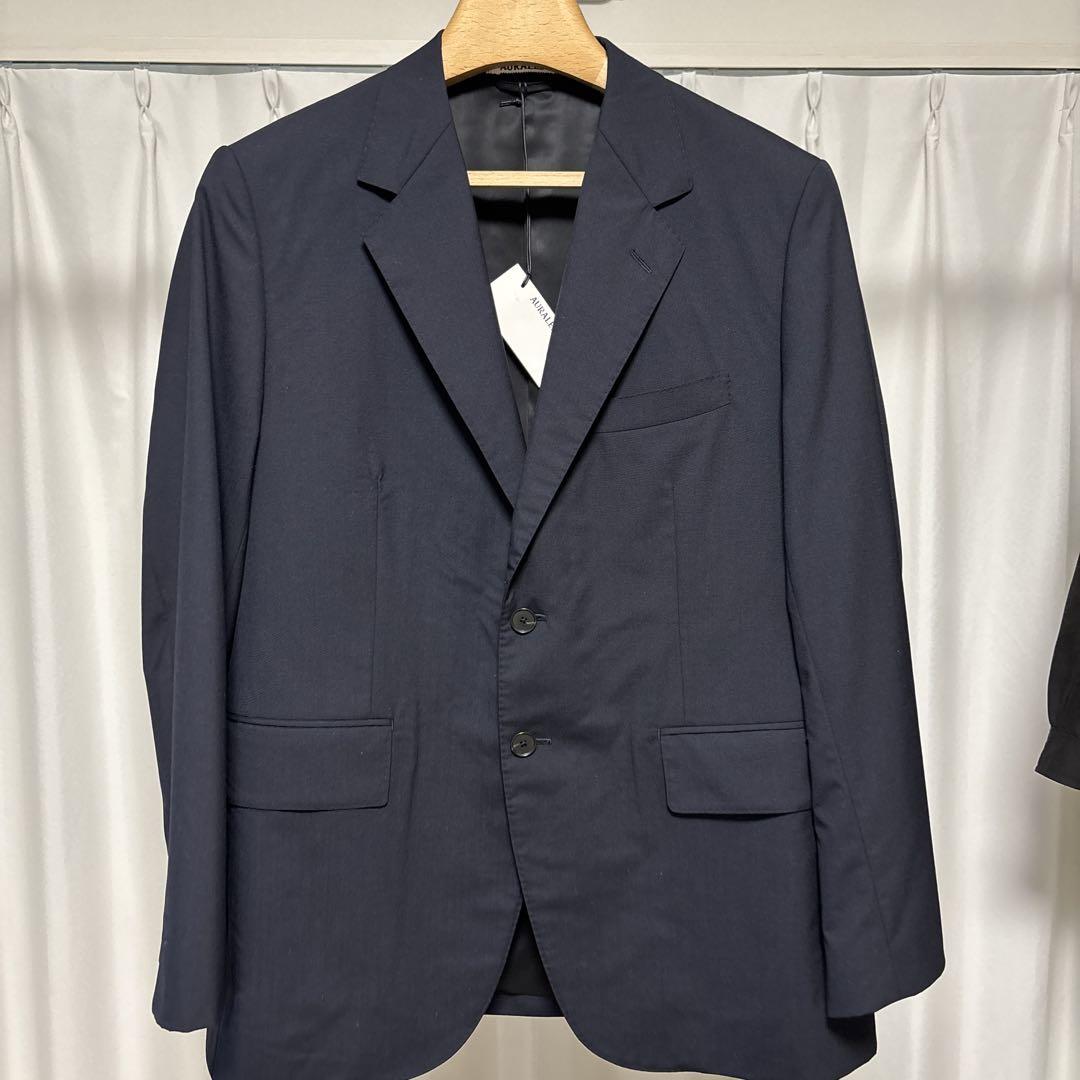 ジャケット・アウター AURALEE super fine tropical wool jacket