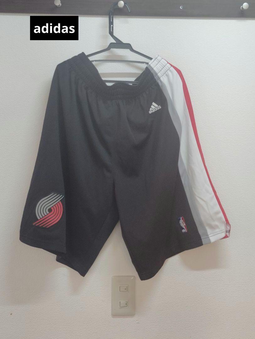 adidas BlazersバスケットパンツブレイザーズサイズM