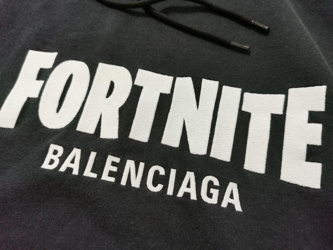 セール高品質 激レア BALENCIAGA FORTNITE パーカー k96uQ-m27301830118 世界200着限定 新品 SALE100%新品