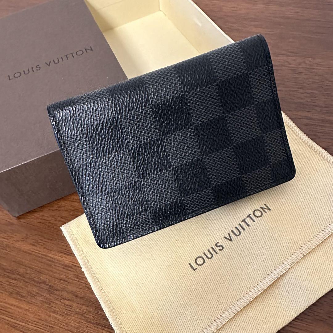 当店だけの限定モデル ルイヴィトン LouisVuitton パスケース 名刺入れ ダミエカードケース 名刺入れ/定期入れ