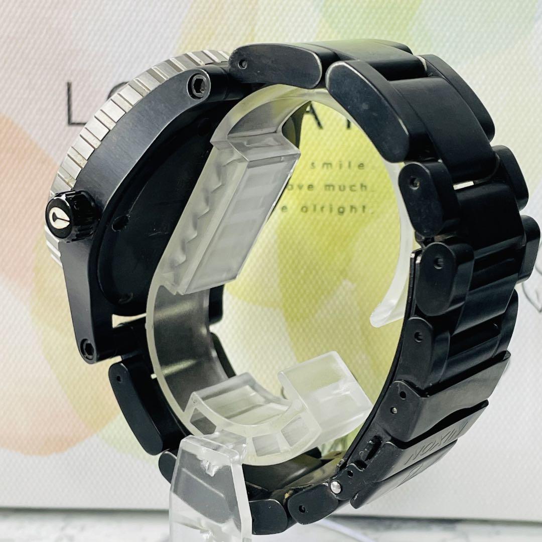 【新品電池】NIXON 腕時計 THE DIPLOMAT 回転ベゼル メンズ