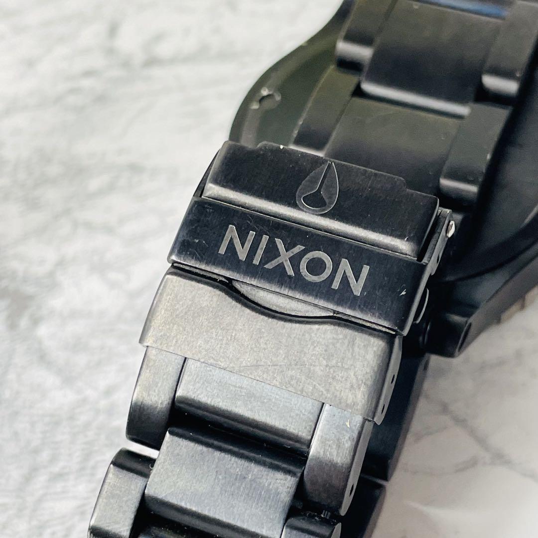 【新品電池】NIXON 腕時計 THE DIPLOMAT 回転ベゼル メンズ