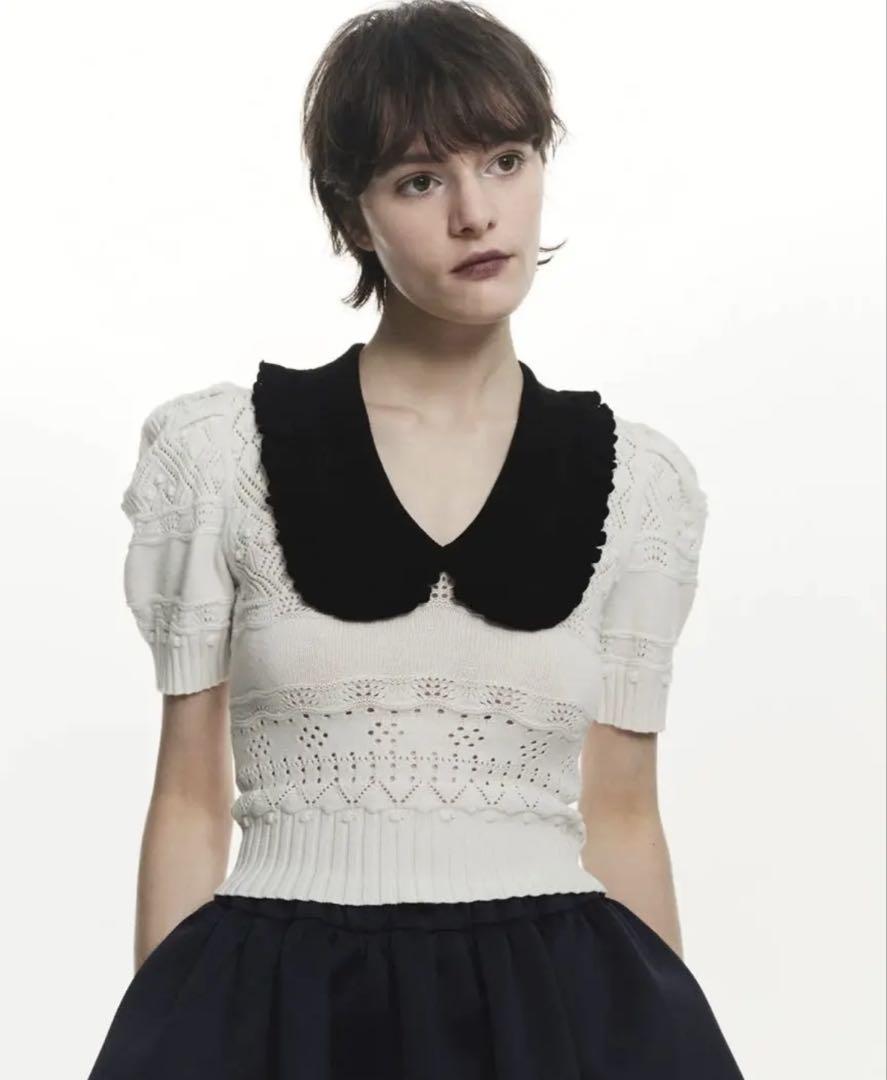 Bibiy. EMILIA COLLAR KNIT - メルカリ
