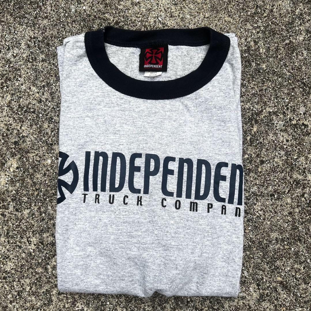 INDEPENDENT リンガーTシャツ