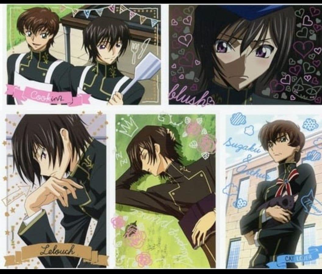 コードギアス 反逆のルルーシュ展 ポストカードセットA B