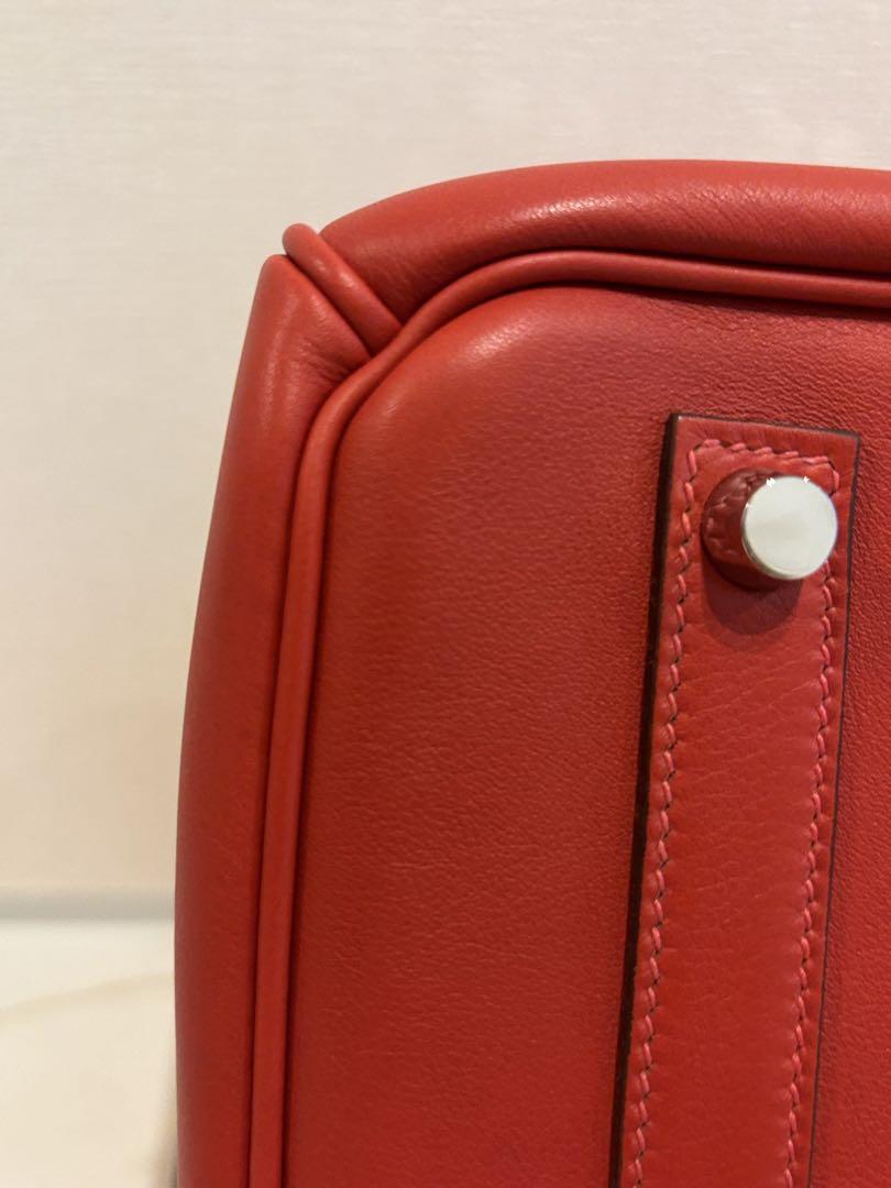 HERMÈS エルメス　バーキン35 ルージュカザック　超美品