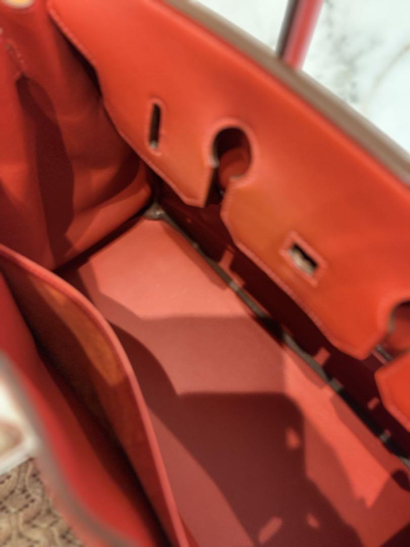 HERMÈS エルメス　バーキン35 ルージュカザック　超美品