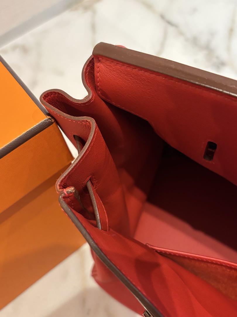 HERMÈS エルメス　バーキン35 ルージュカザック　超美品