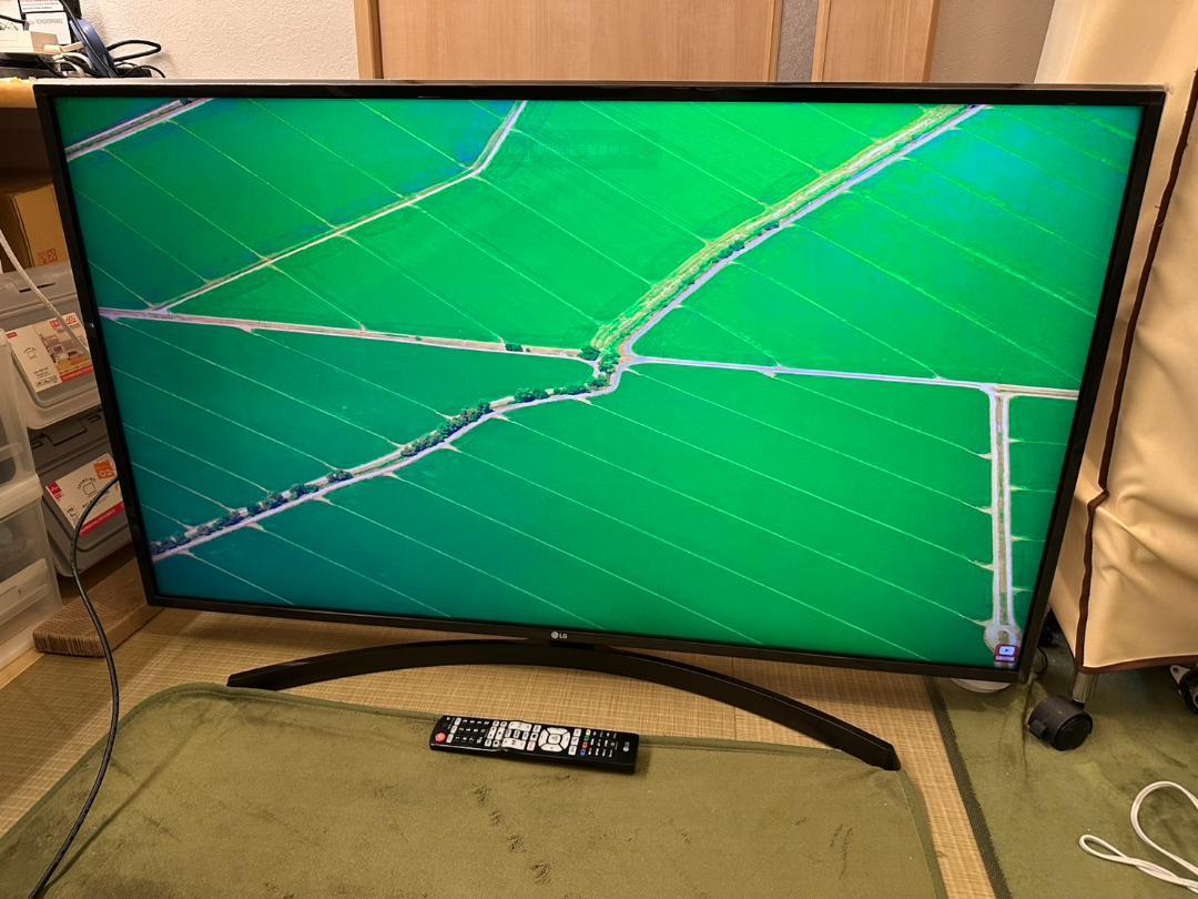スマートテレビ!LG　49UK6300PJF　49型　4K対応　超美品！