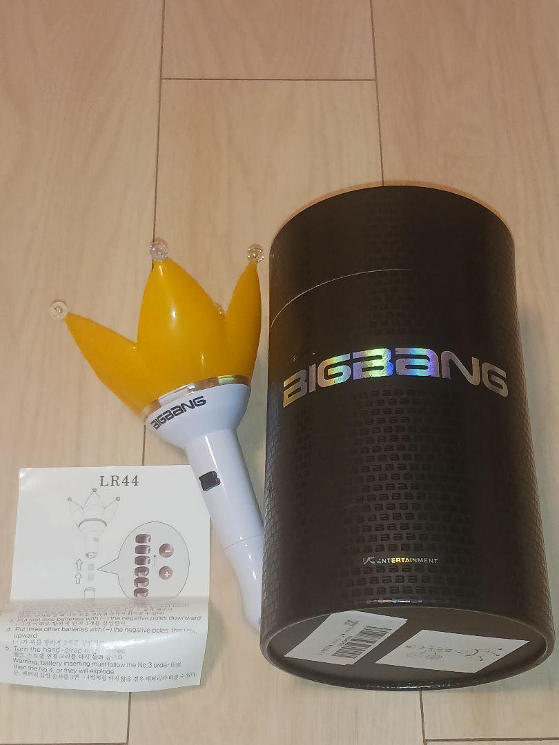 YG公式 BIGBANG 王冠型 ペンライト G-DRAGON 電池ケース付き