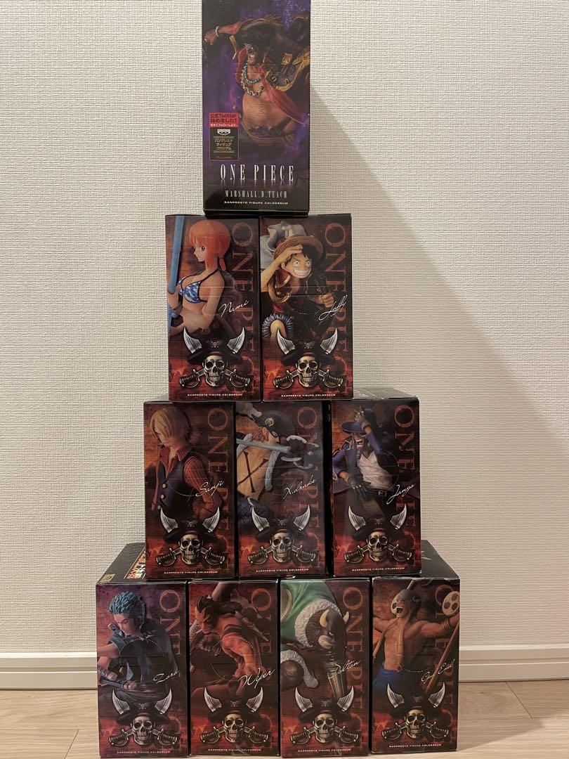 ワンピース造形王頂上決戦フィギュア 10体セット 新品未開封】ワンピース 造形王頂上決戦フィギュア〈10体セット