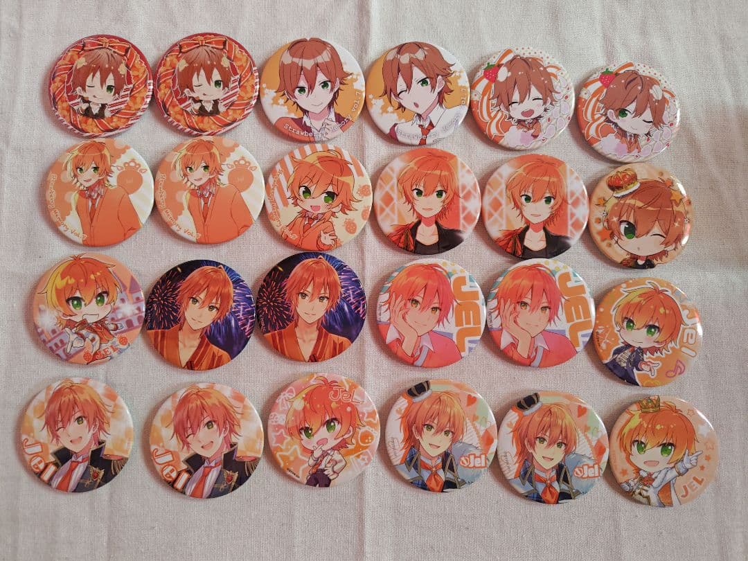 すとぷり ジェル 缶バッチ 24個