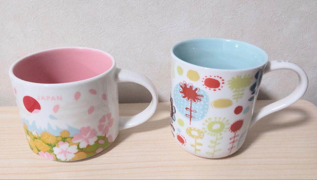 スターバックス マグカップ 日本限定 桜デザイン他2個セット