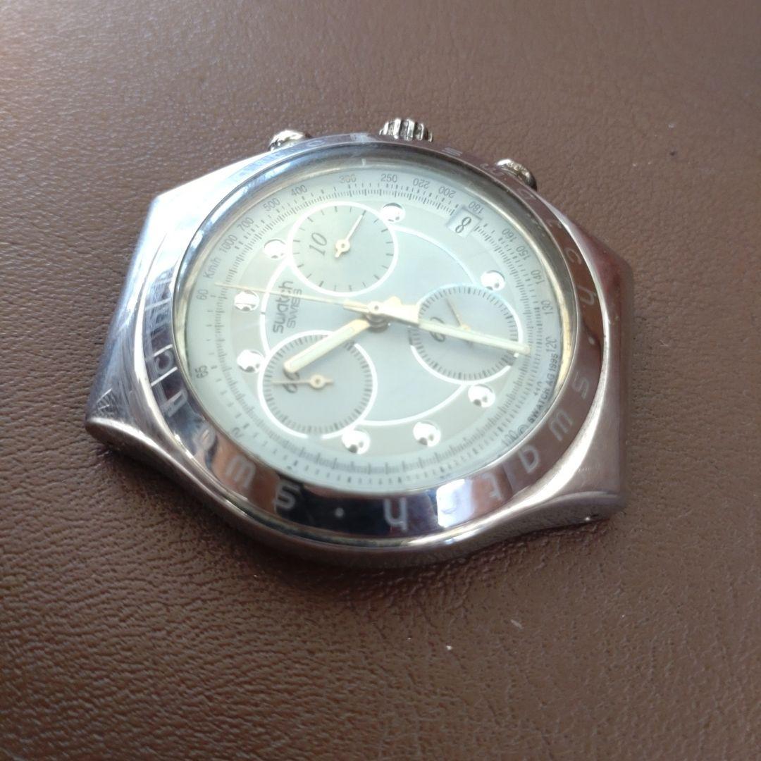 SWATCH スウォッチ IRONY アイロニー メンズ腕時計 クロノグラフ