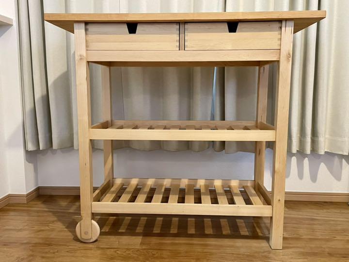 IKEA FORHOJA フォルフォイア キッチンワゴン