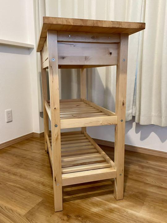 IKEA キッチンワゴン FORHOJA 2段 FÖRHÖJA フォルホイア キッチンワゴン, バーチ - IKEA