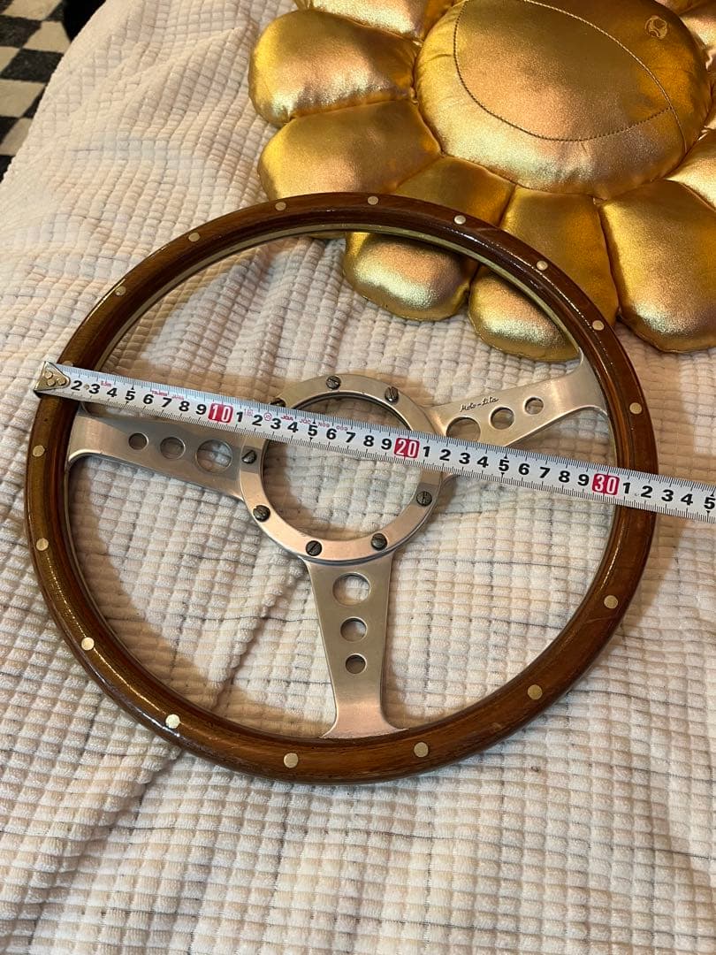 MOTO-LITA モトリタ 木製ステアリング 化粧リング、ビス付き MOTO-LITA モトリタ 木製ステアリング 化粧リング、ビス付き