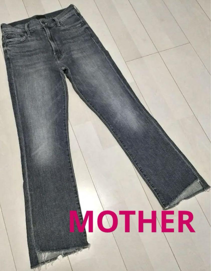 美品　MOTHER マザー　デニム AOS INSIDER CROP 26 5,300円