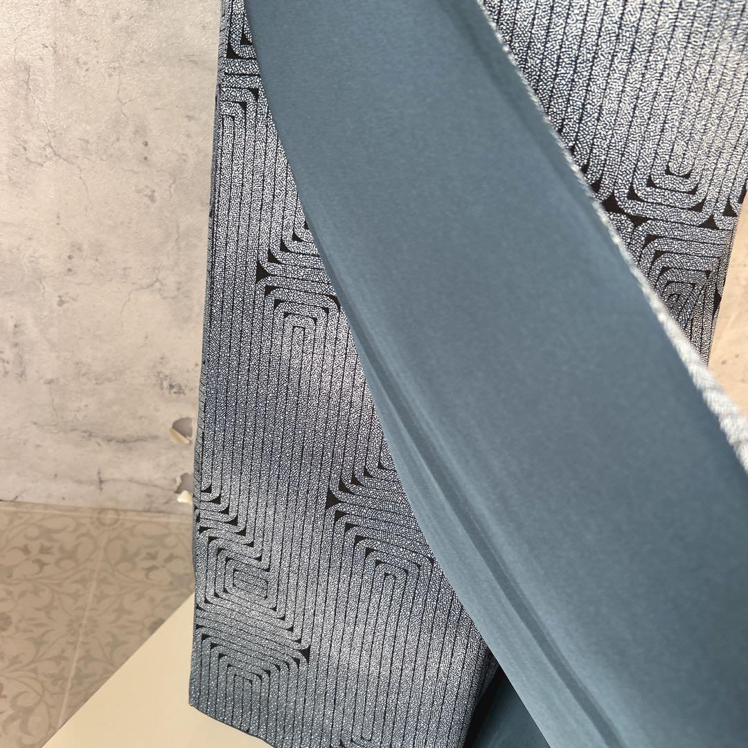 小紋 フルセット 着物 正絹 正絹 かっこいい おしゃれ 小紋 フルセット 着物 正絹 正絹 かっこいい おしゃれ