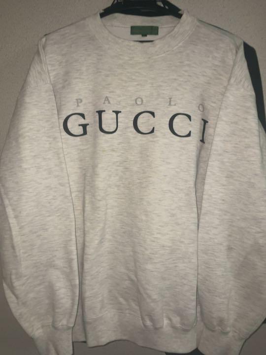 [定価20万円超え] 良品 PAOLO GUCCI スウェット トレーナー