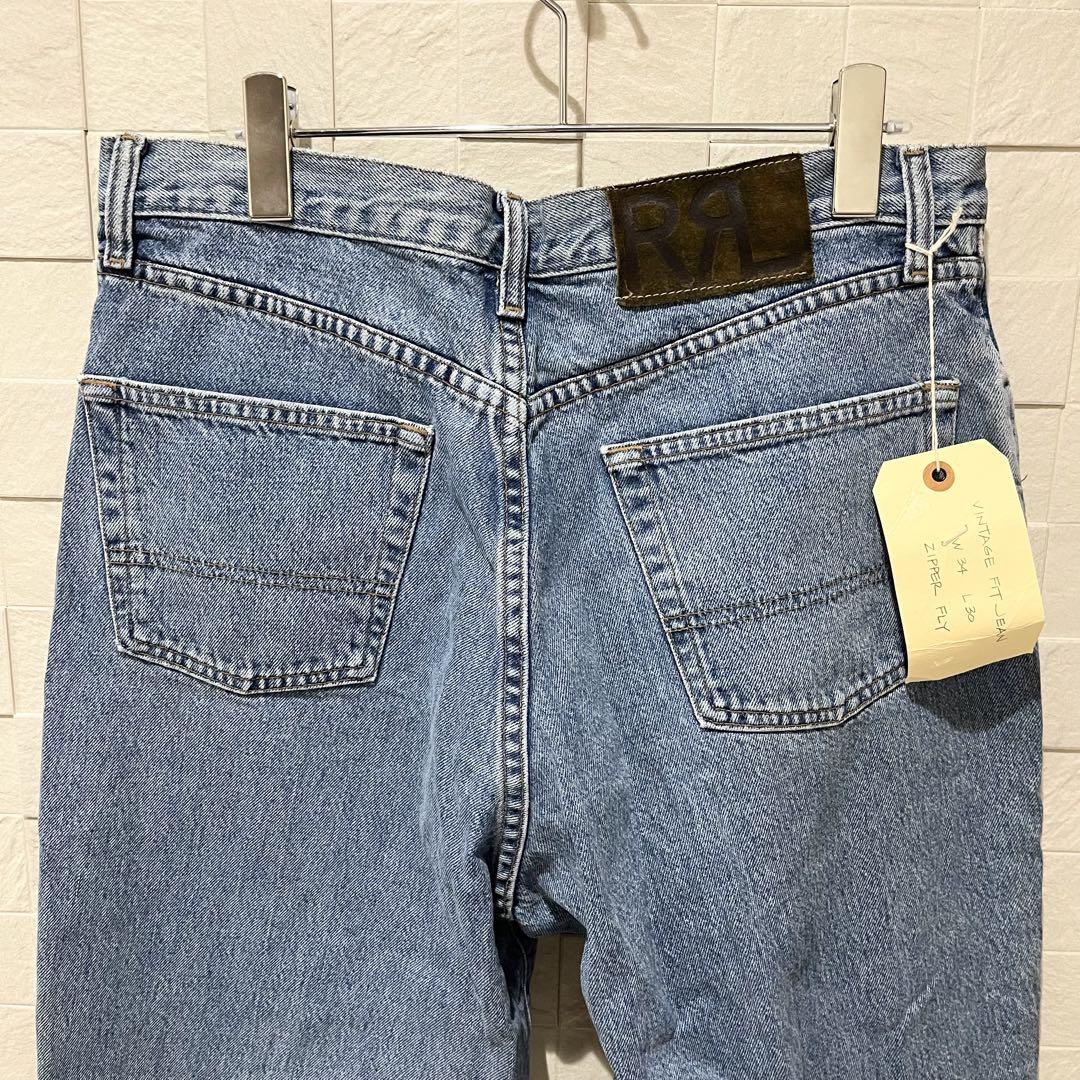 幻のデッドストック】RRL デニム アメリカ製 W34L30 タグ付 幻のデッドストック】RRL デニム アメリカ製 W34L30 タグ付