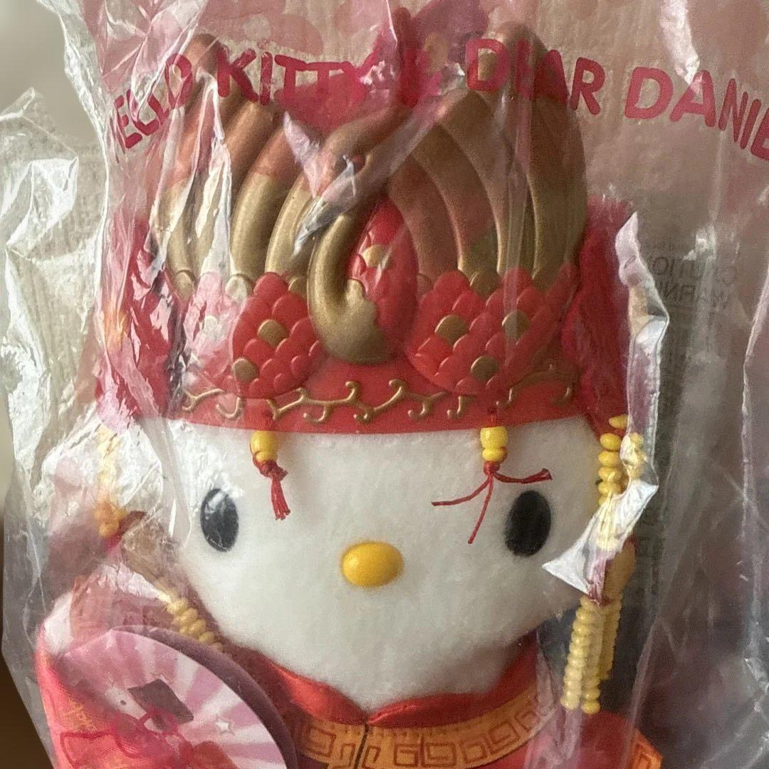 当時物 ハローキティ 純白 ウエディングドレス ぬいぐるみ