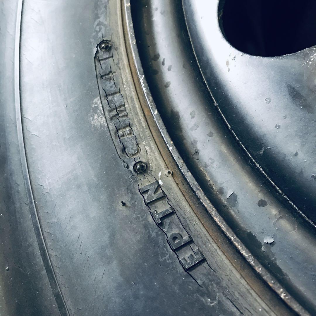 【即納・送料込】三菱JEEP　純正ホイール　スタッドレス付　J55・J53等