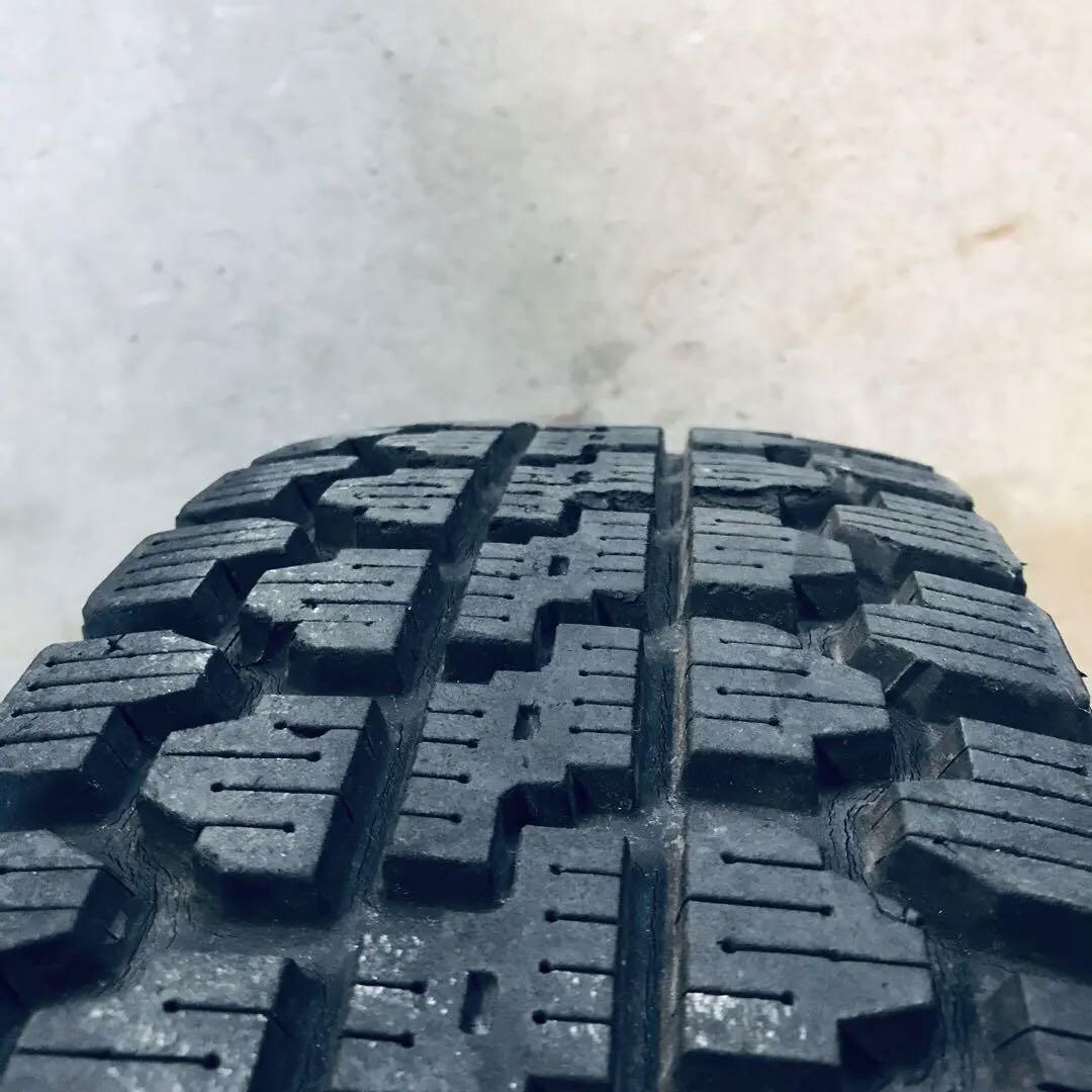 【即納・送料込】三菱JEEP　純正ホイール　スタッドレス付　J55・J53等