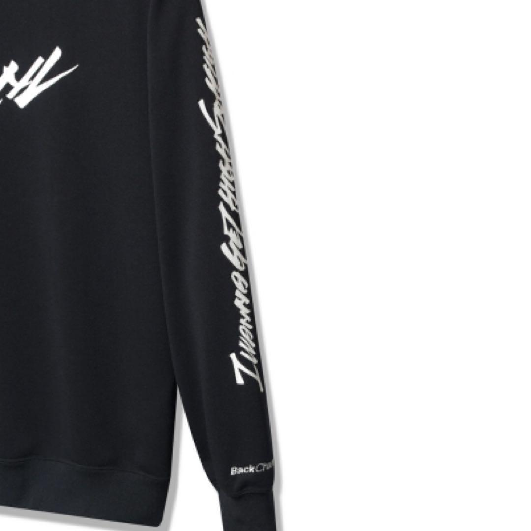 トップス Back Channel, sleeve print crew sweat