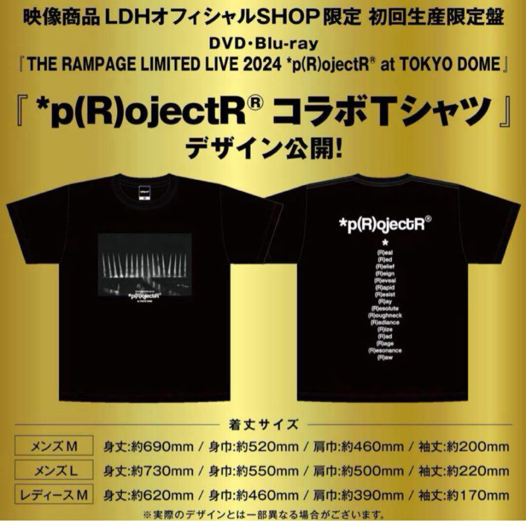 *p(R)ojectR®プロジェクトアール Tシャツ THERAMPAGE *p(R)ojectR® プロジェクトアール Tシャツ - メルカリ