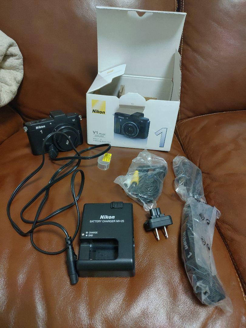 ノマドワーカーママSHOP専用 Nikon 1 V1 薄型レンズキット 傷あり