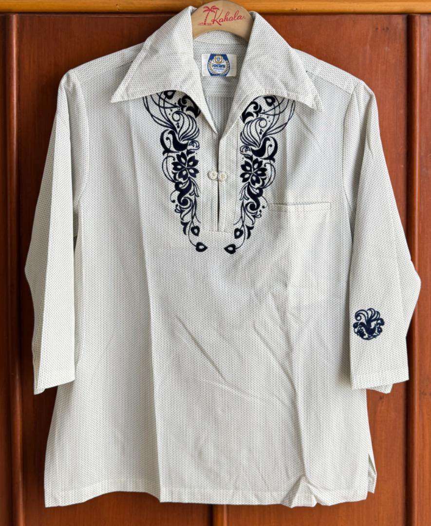 70s ビンテージ Iolani アロハ シャツ　VTG TIKI BAR