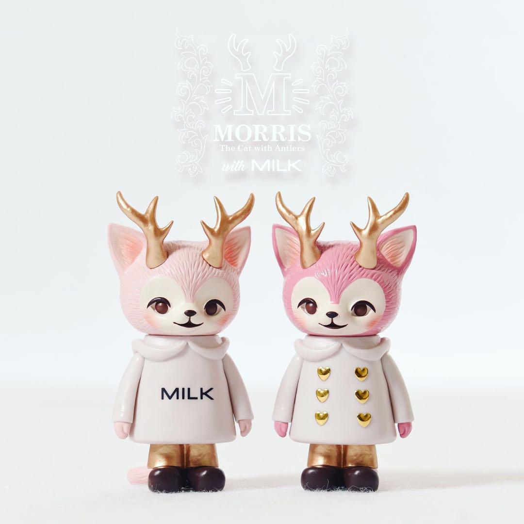 MORRIS x MILK コラボ フィギュア ひなたかほり メディコムトイ