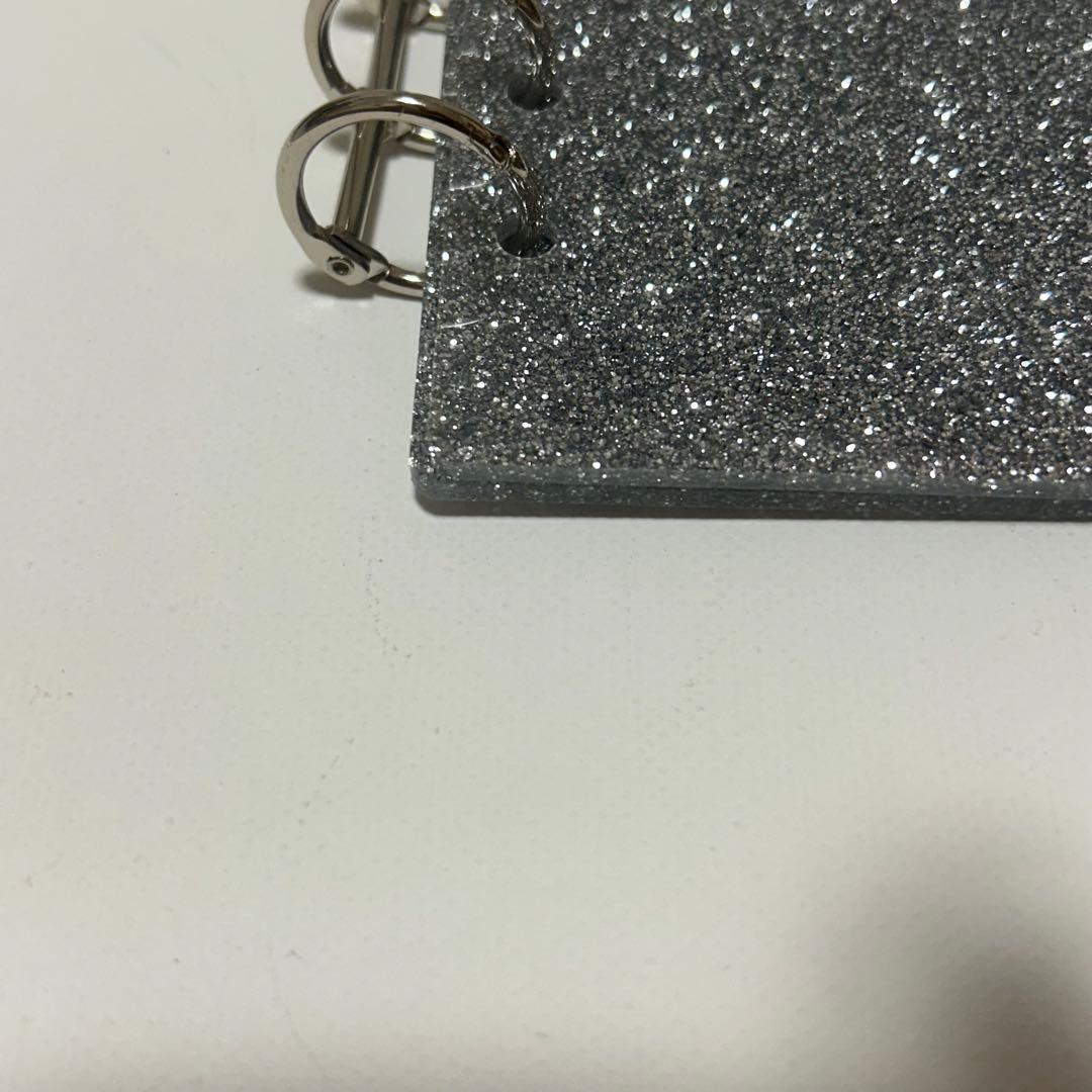 韓国♡バインダーカバー♡光沢シルバー　A6貯金SAVING 韓国♡バインダーカバー♡光沢シルバー A6貯金SAVING - メルカリ