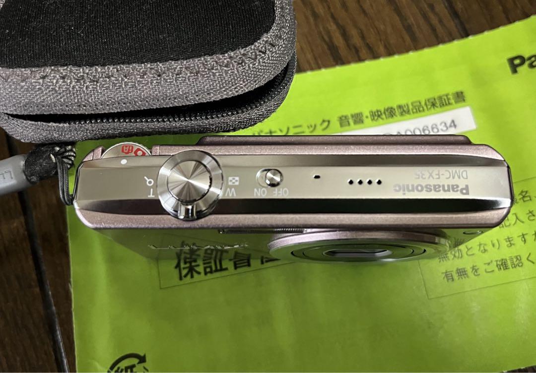 作動OK Panasonic LUMIX 10メガピクセル デジタルカメラ