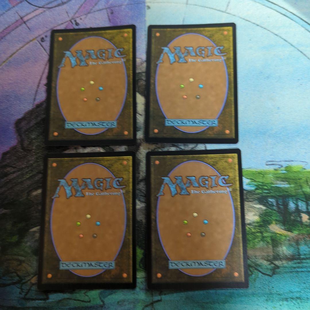 傷あり】MTG 「占星術師」の天球儀 foil 英語4枚まとめ売り
