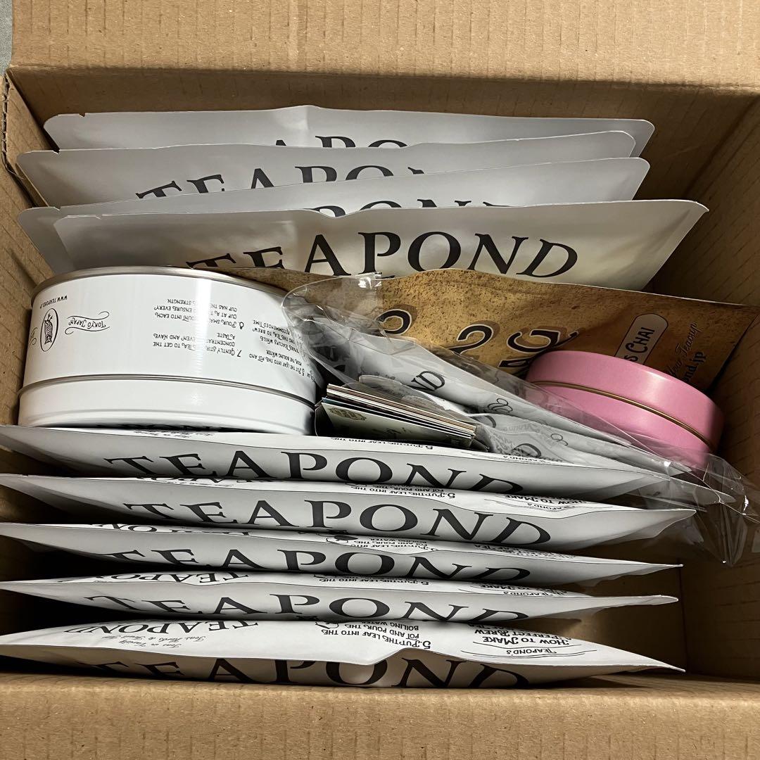 2023年 teapond 紅茶の福袋 バラエティー　ティーポンド