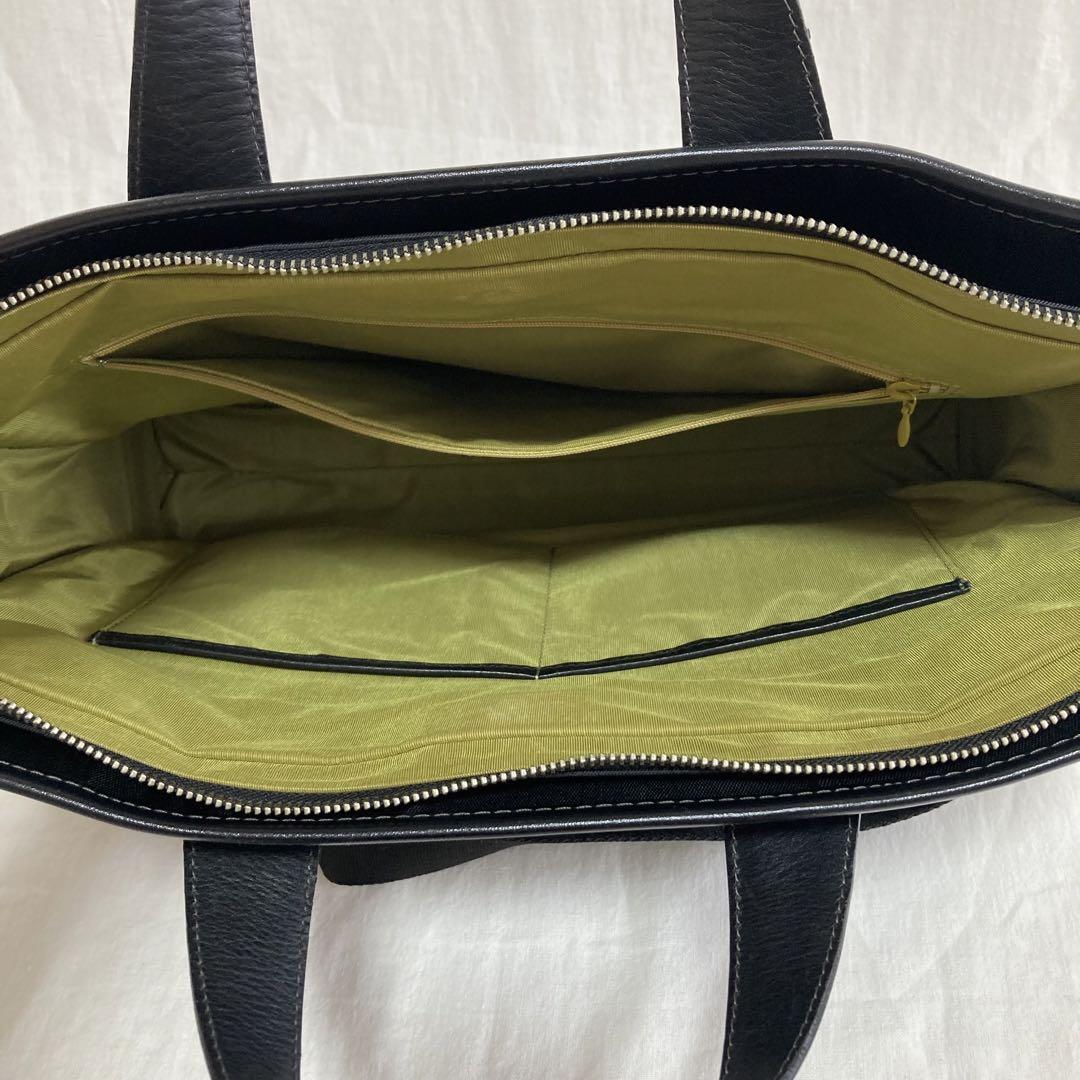 【美品】PaulSmith ポールスミス　ビジネスバック　ナイロン　レザー