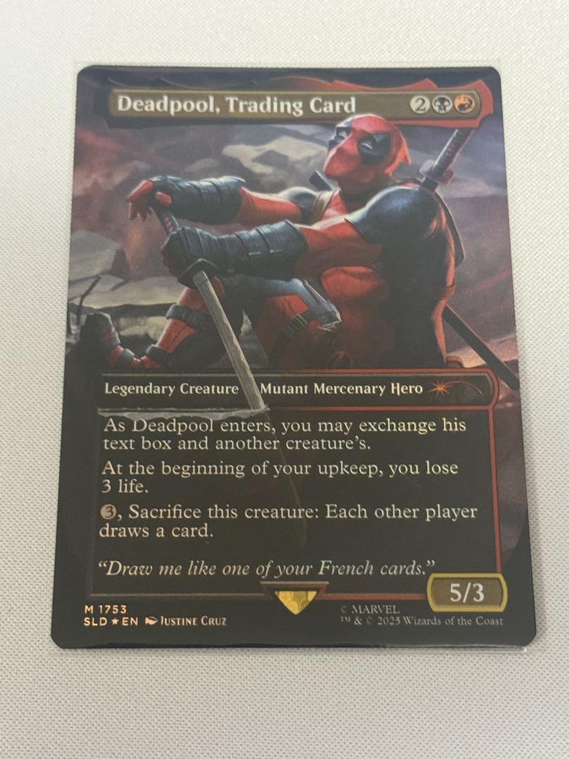 [FOIL] Deadpool, Trading Card 【英語版】