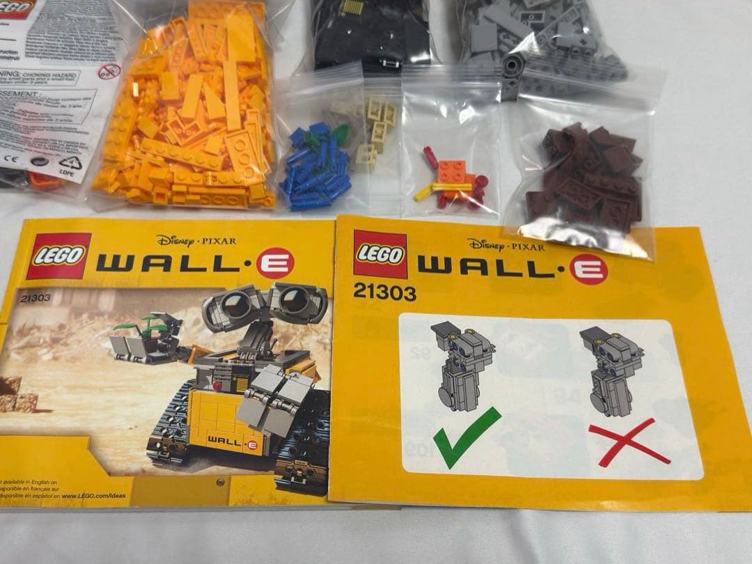 【分解済み】レゴ アイデア 21303 WALL・E