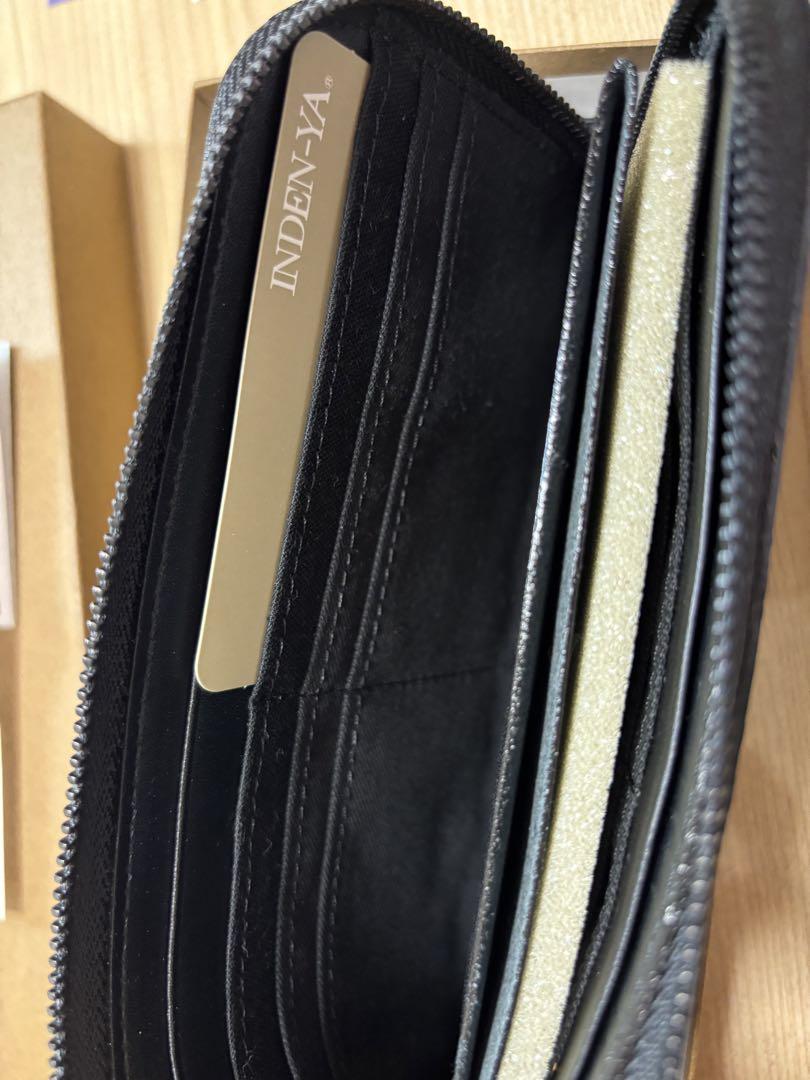 印傳屋　鹿革財布
