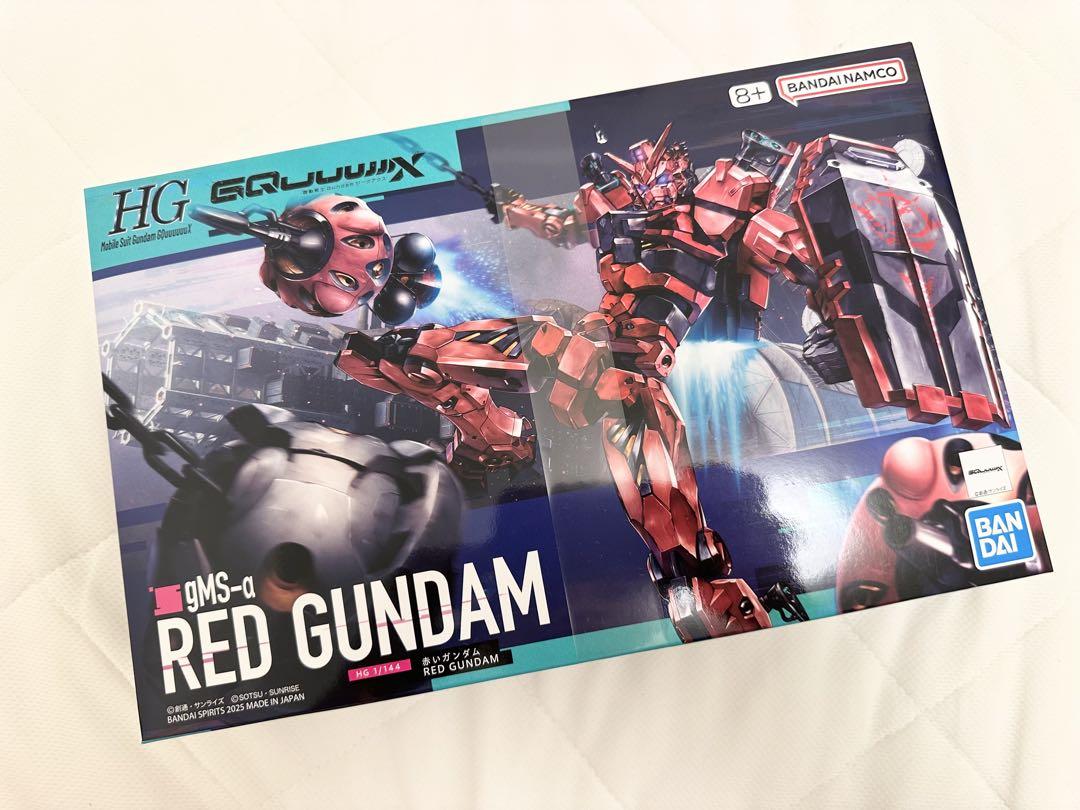 HG 1/144 赤いガンダム | GOODS | 機動戦士Gundam GQuuuuuuX