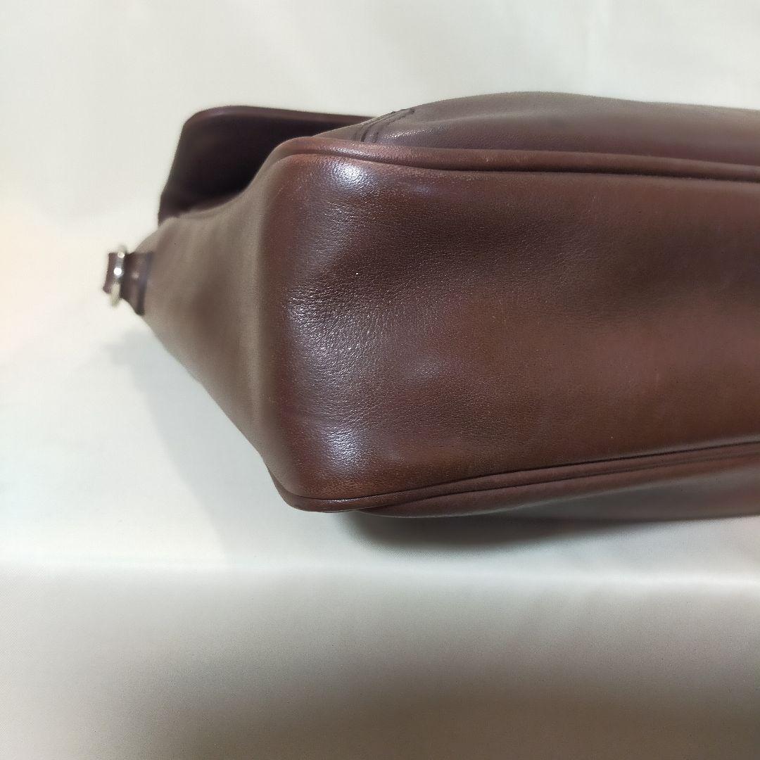 【良品】COACH コーチ  ビジネスバッグ ブリーフケース　オールカウレザー