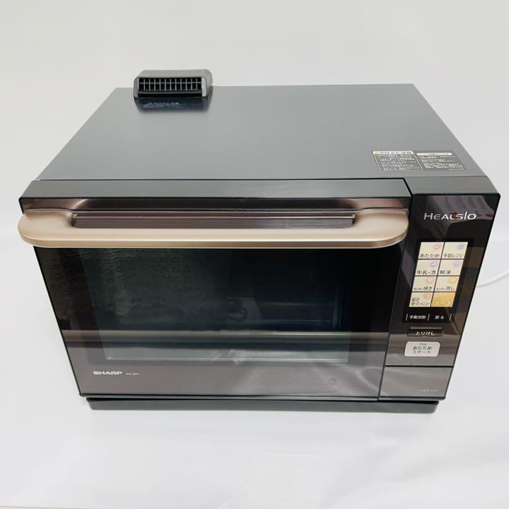 送料込み シャープ ヘルシオ/オーブンレンジ AX-SA100-T 説明書付き