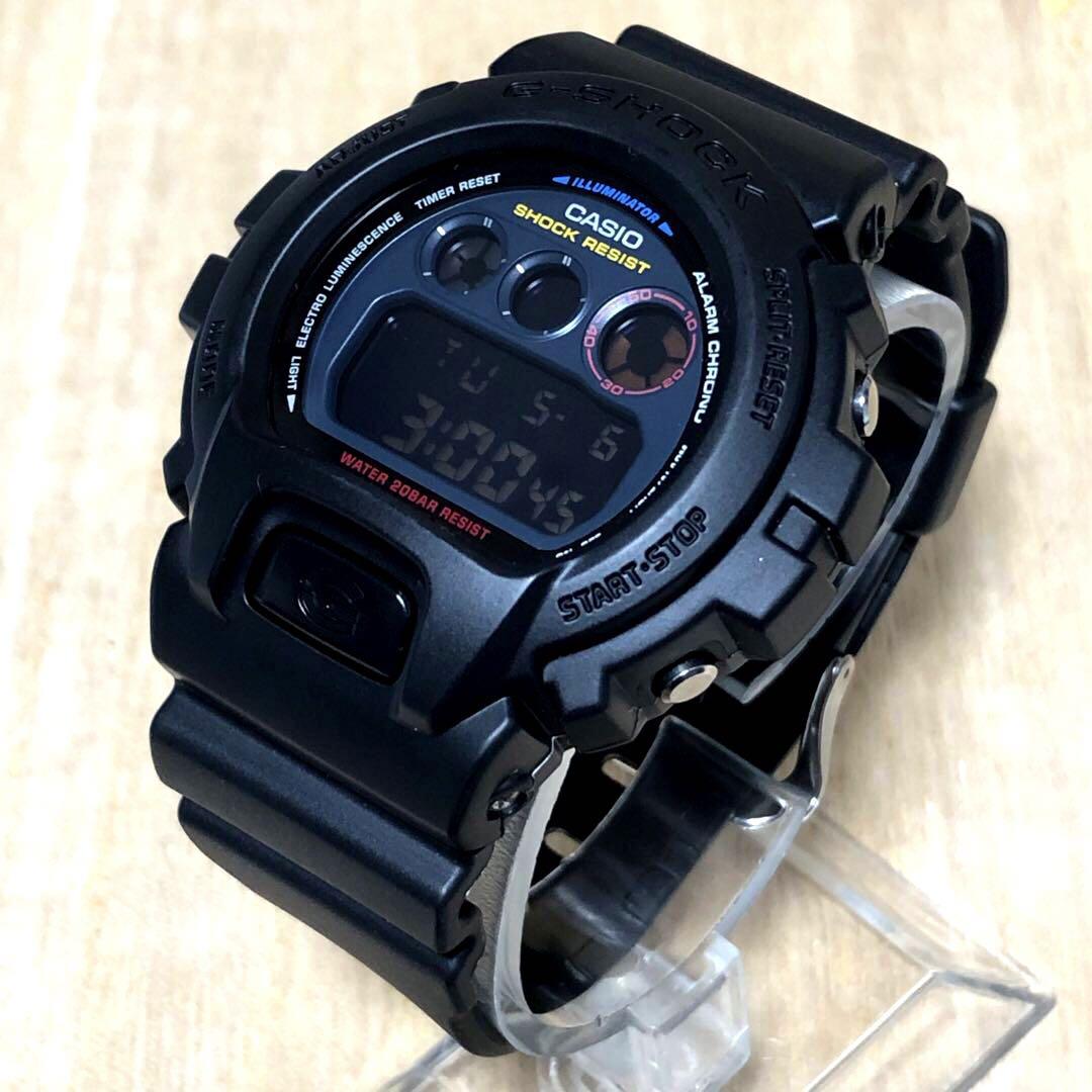 【レアカラー未使用級美品】G-SHOCK DW-6900BMC マットブラック