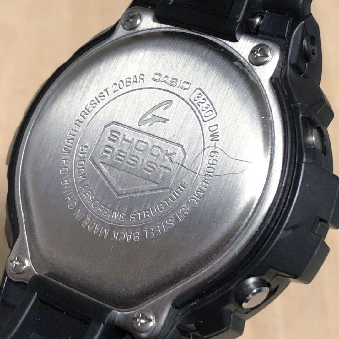 【レアカラー未使用級美品】G-SHOCK DW-6900BMC マットブラック