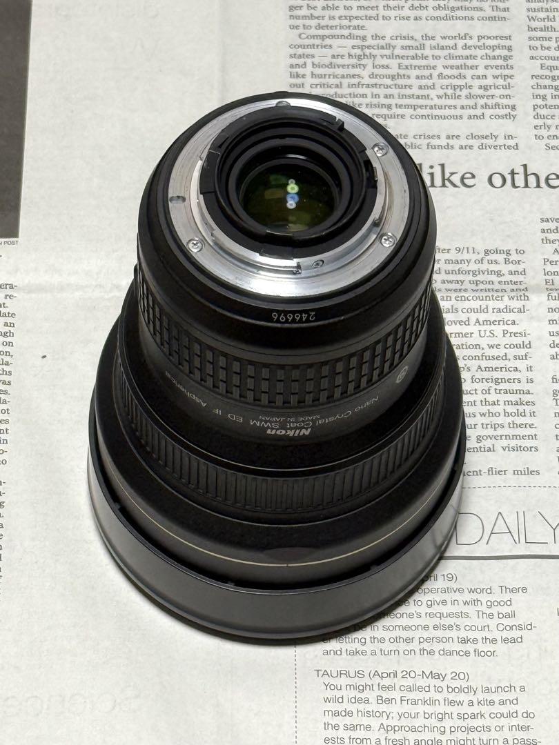 Nikon AF-S NIKKOR 14-24mm f/2.8G ED 中古品 Used Nikon AF-S Nikkor 14-24mm f/2.8G IF-ED | MPB
